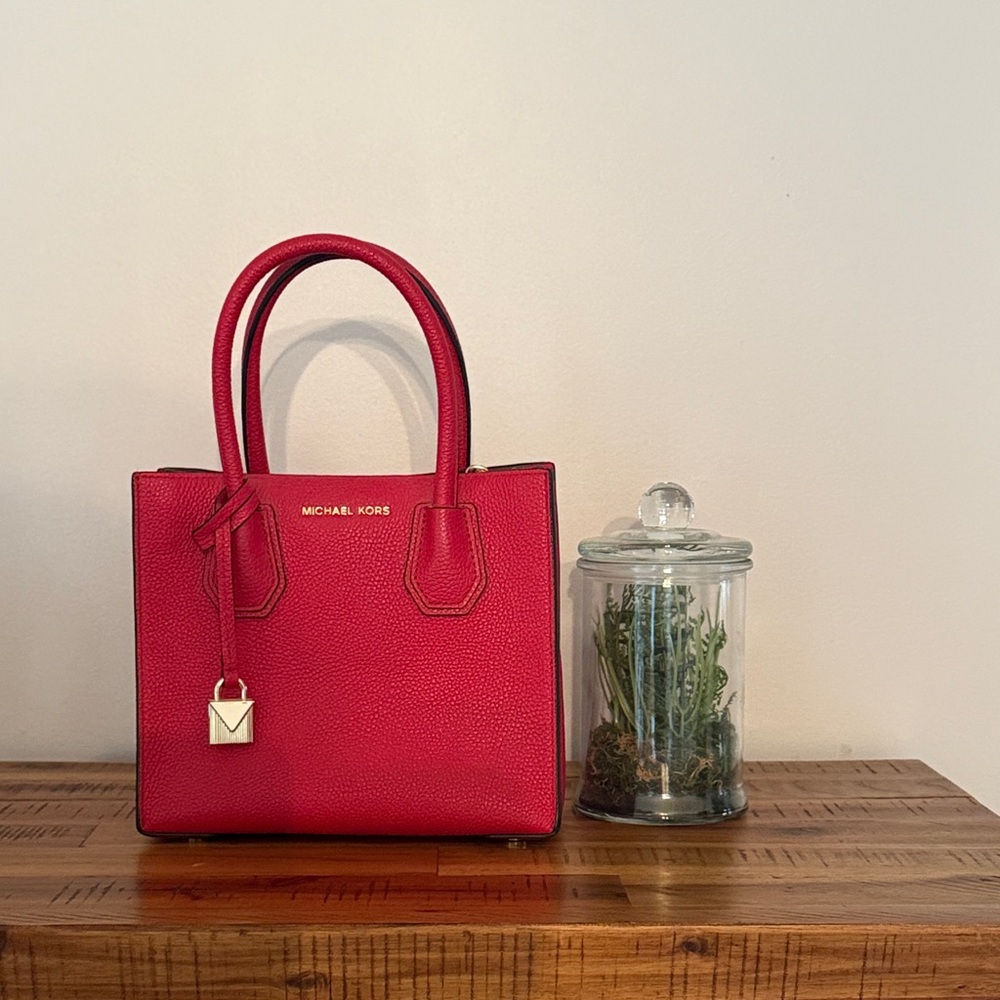 Michael Kors Vibrant Red Satchel